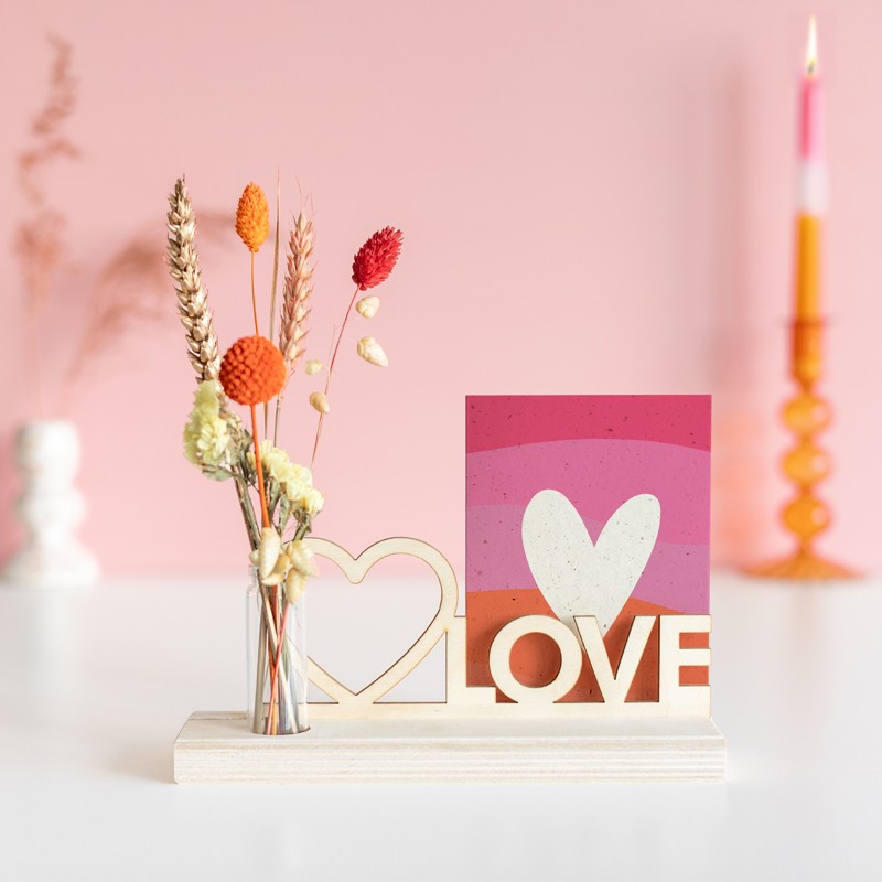 BloomLove | Brievenbus cadeau met droogbloemen | Bloemen die blijven Brievenbusbloemen