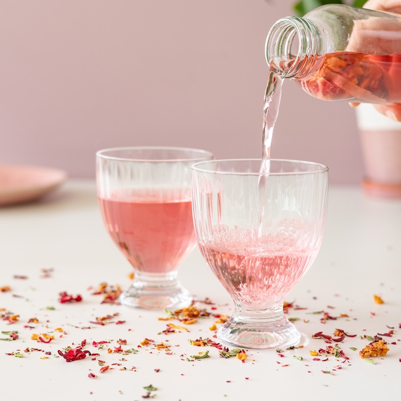 Botanisch Verwenmoment Hibiscus Brievenbusbloemen