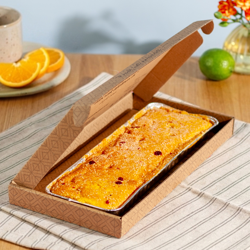 Brievenbus Panettone Cake Brievenbusbloemen