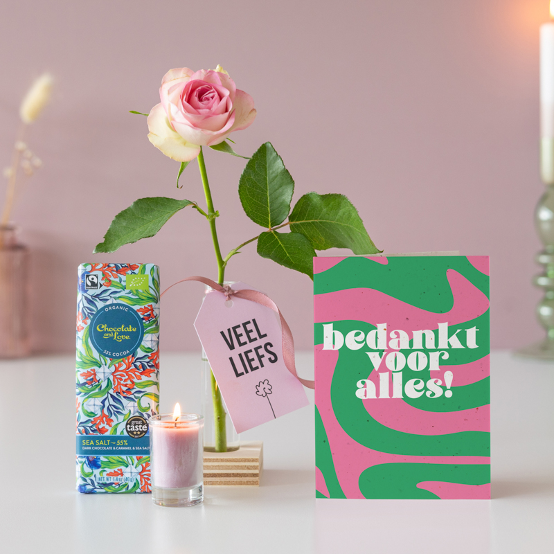 Veel liefs bedankt Brievenbusbloemen