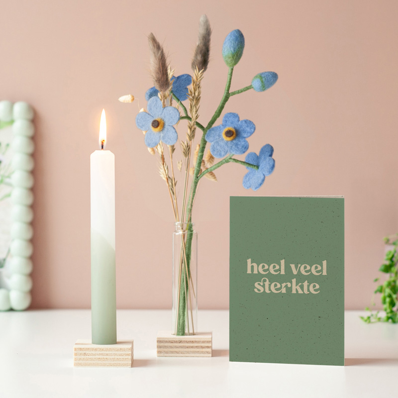 Lichtpuntje voor jou Sterkte Brievenbusbloemen