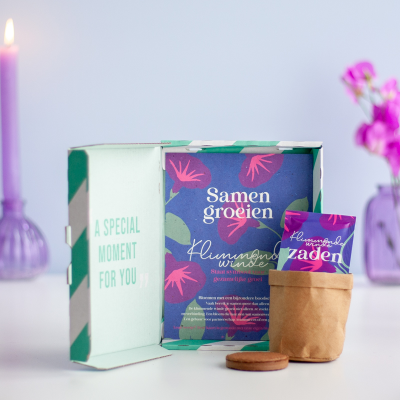 Zaden Samen groeien Brievenbusbloemen