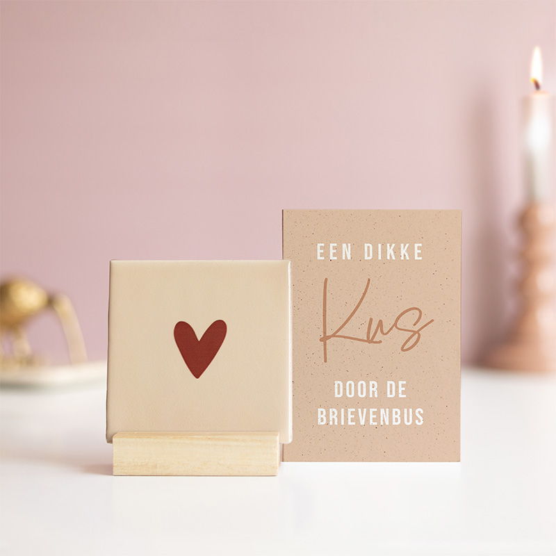 Hartje Voor Jou Beige Zomaar Brievenbusbloemen