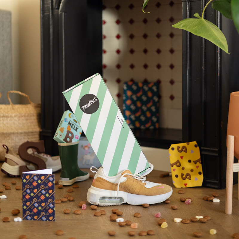 Schoen met sinterklaascadeau erin 