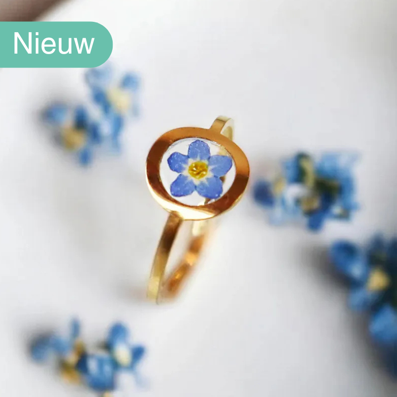 Vergeet-me-niet ring Brievenbusbloemen